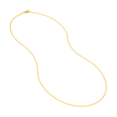 2.00mm Hammered Long Piatto Chain