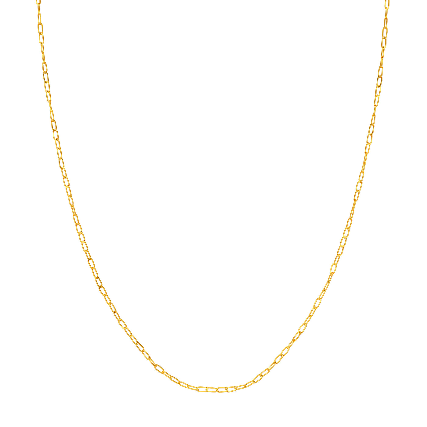 2.00mm Hammered Long Piatto Chain