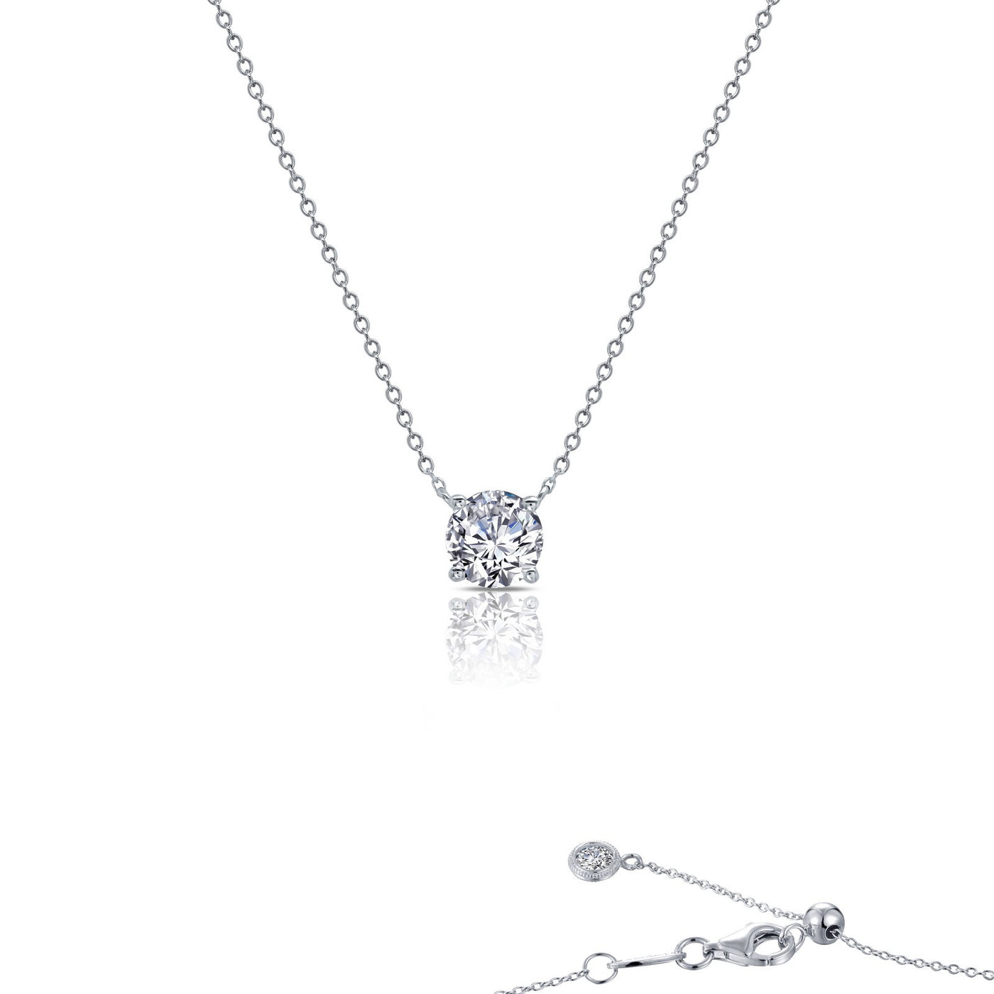 0.50 CTW Solitaire Necklace