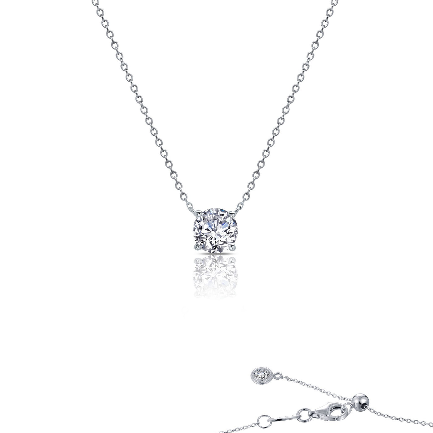0.65 CTW Solitaire Necklace