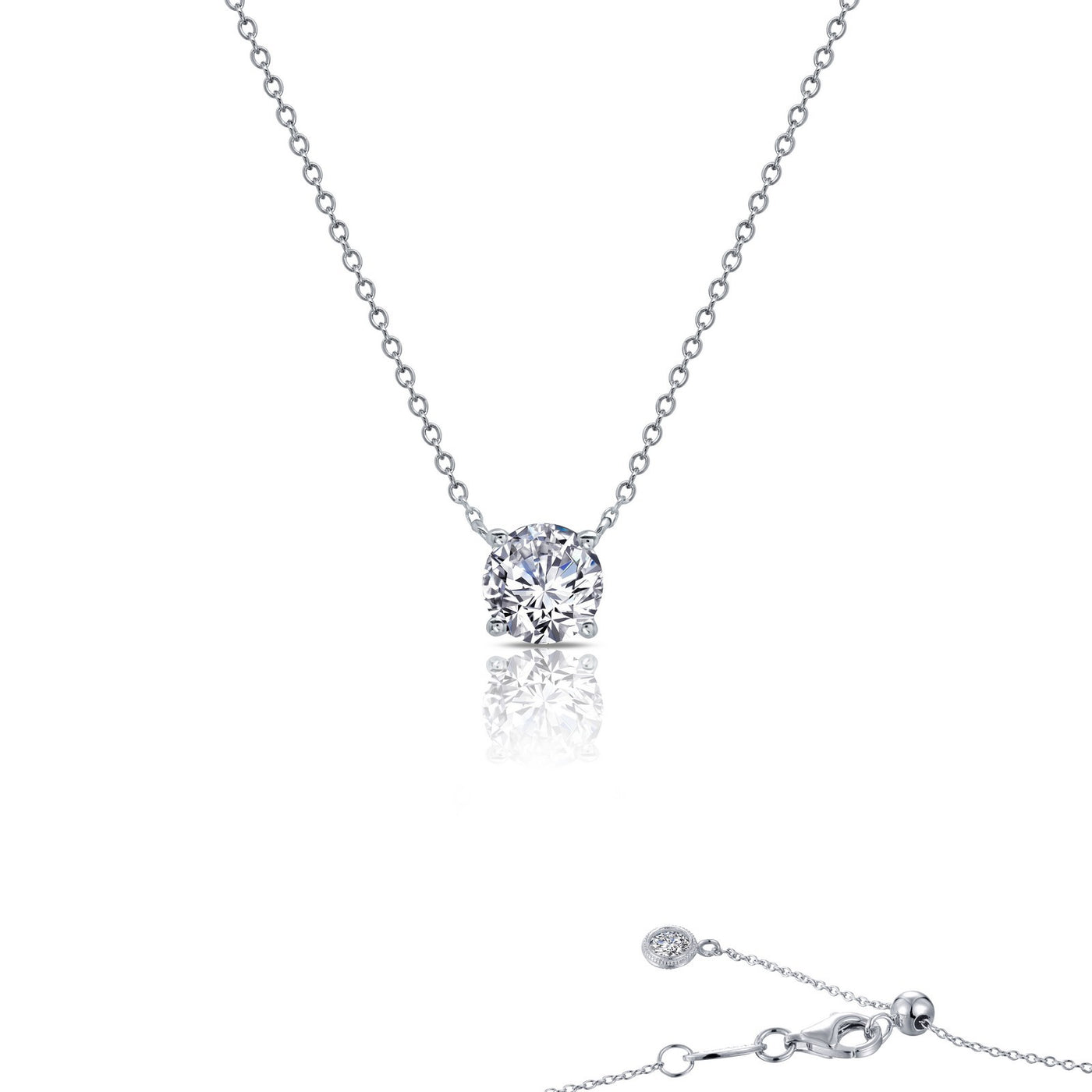 0.85 CTW Solitaire Necklace