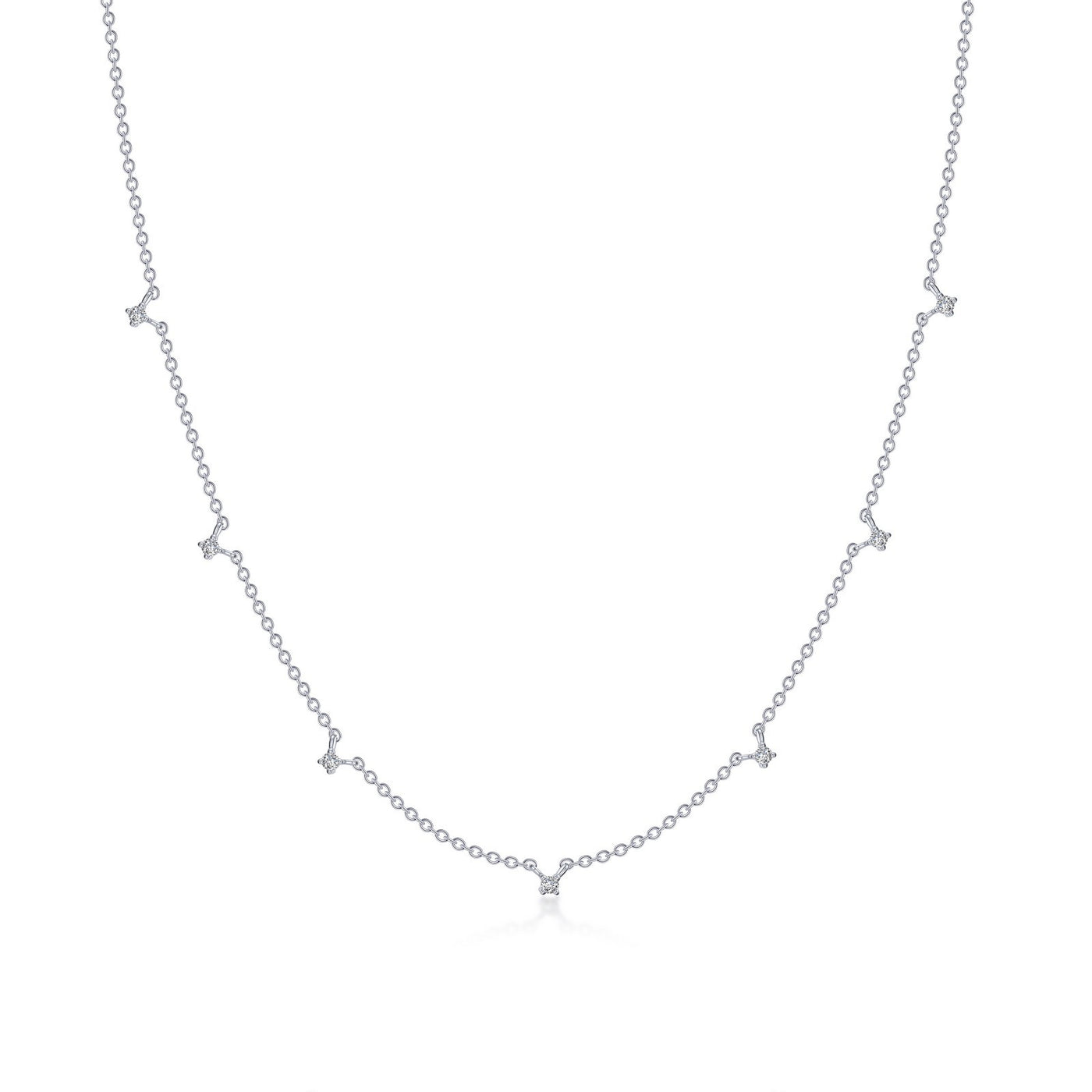 0.46 CTW Station Necklace