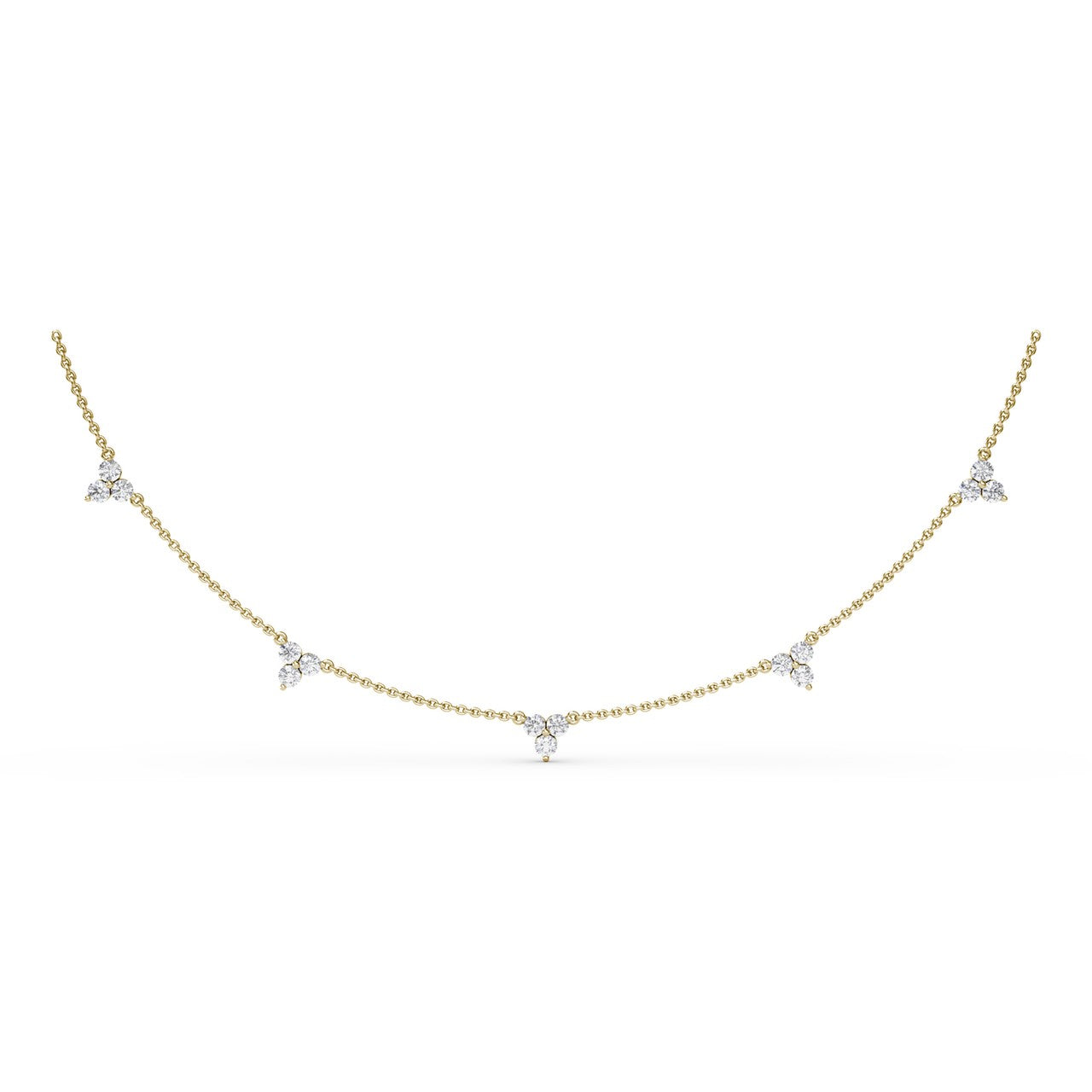 Empire Diamond Necklace