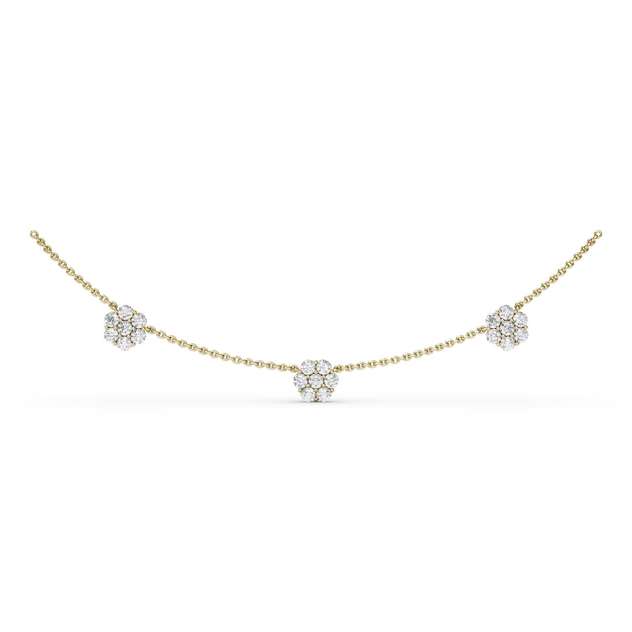 Magnolia Diamond Necklace