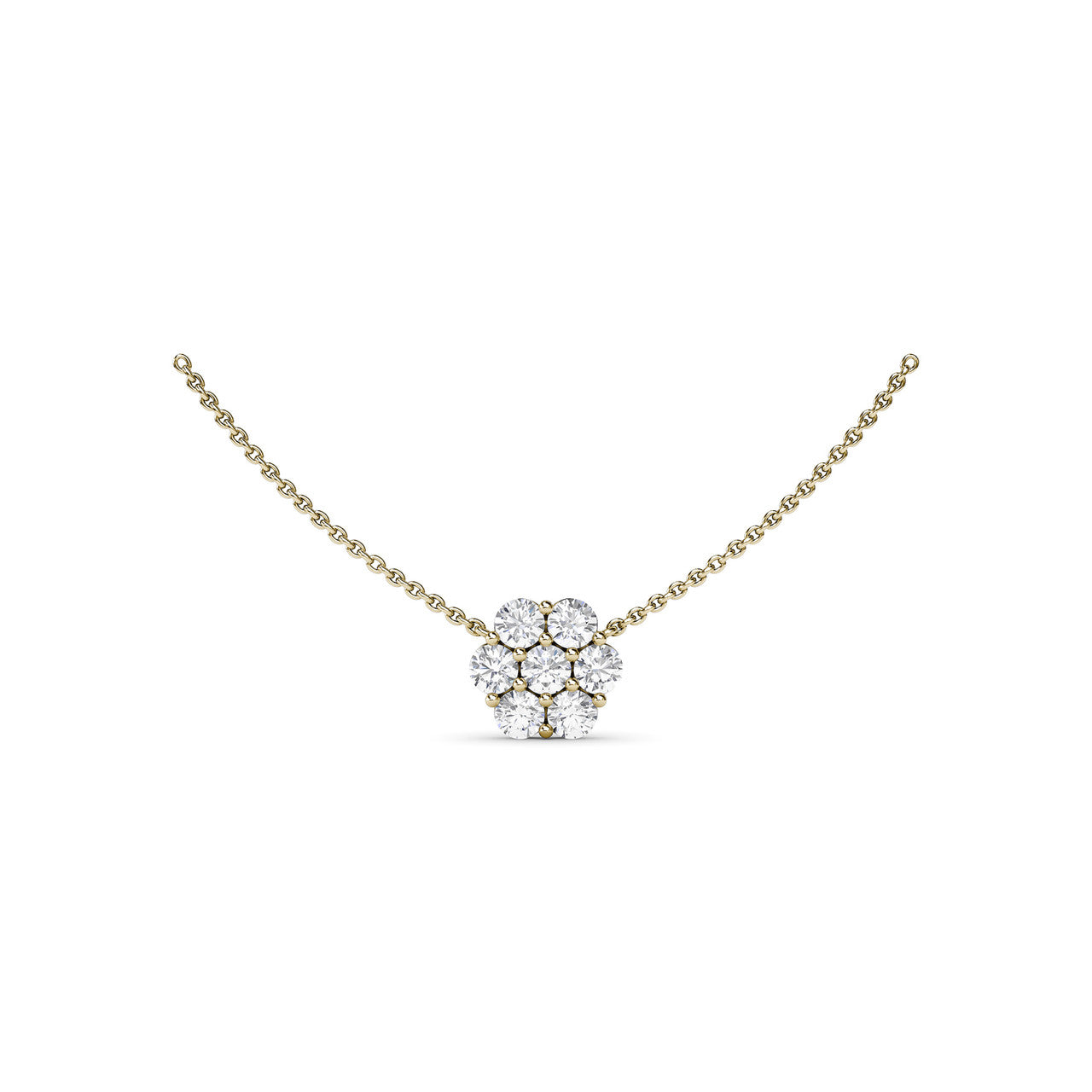 Magnolia Diamond Necklace