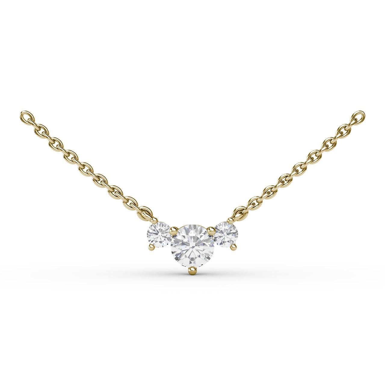 Empire Diamond Necklace