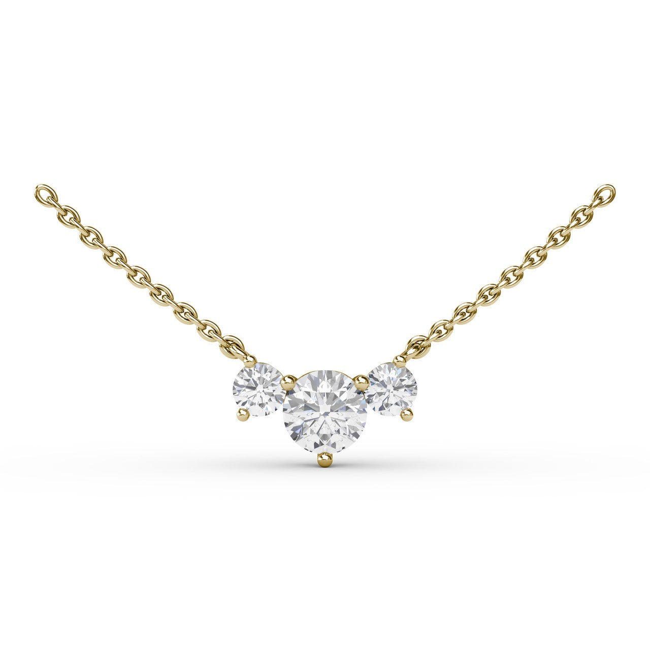 Empire Diamond Necklace