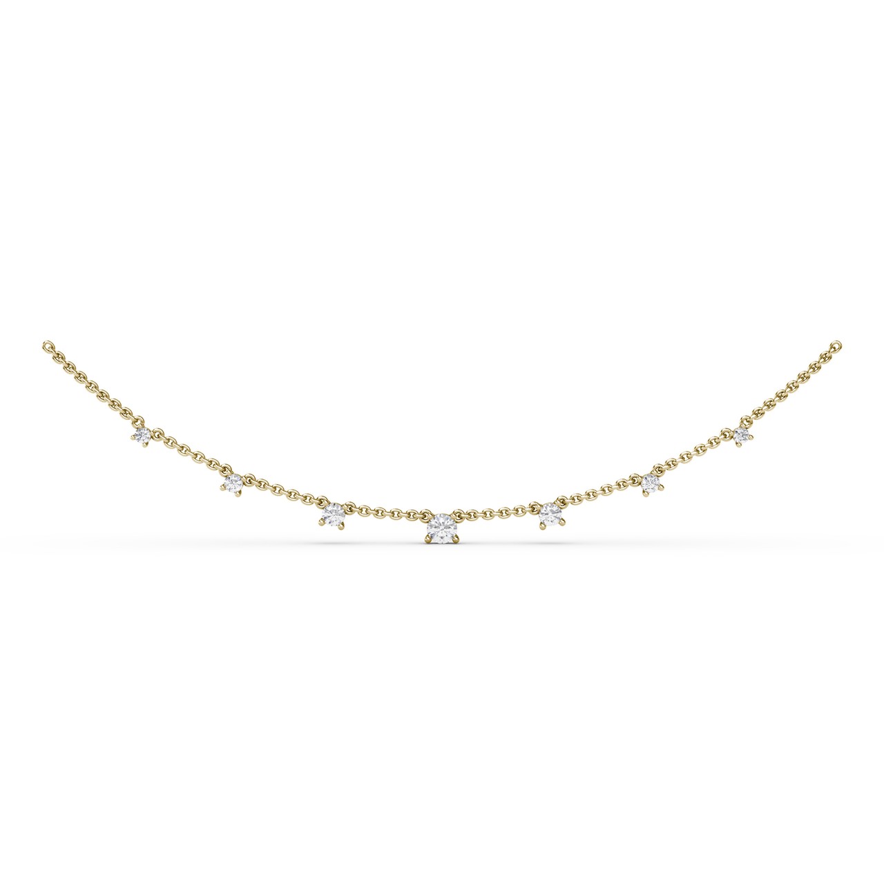 Empire Diamond Necklace