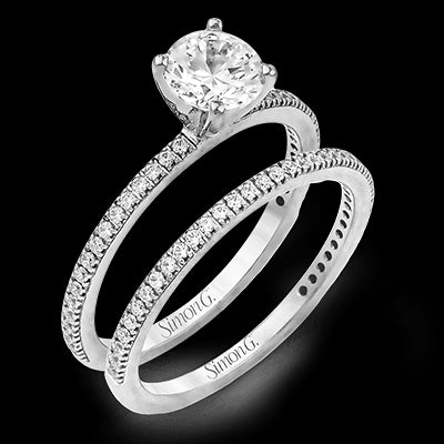 Wedding Set in 18k Gold with Diamonds