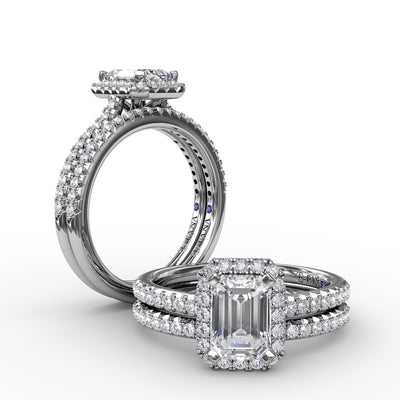 Diamond Twist Wedding Band