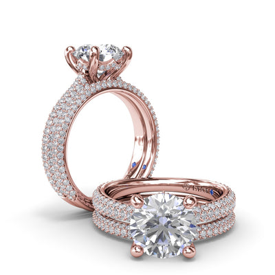 PavÃ© Diamond Wedding Band
