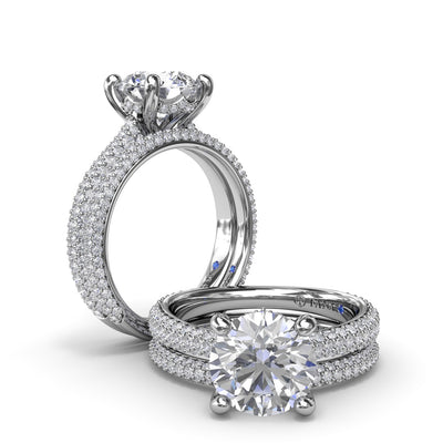 PavÃ© Diamond Wedding Band