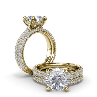 PavÃ© Diamond Wedding Band
