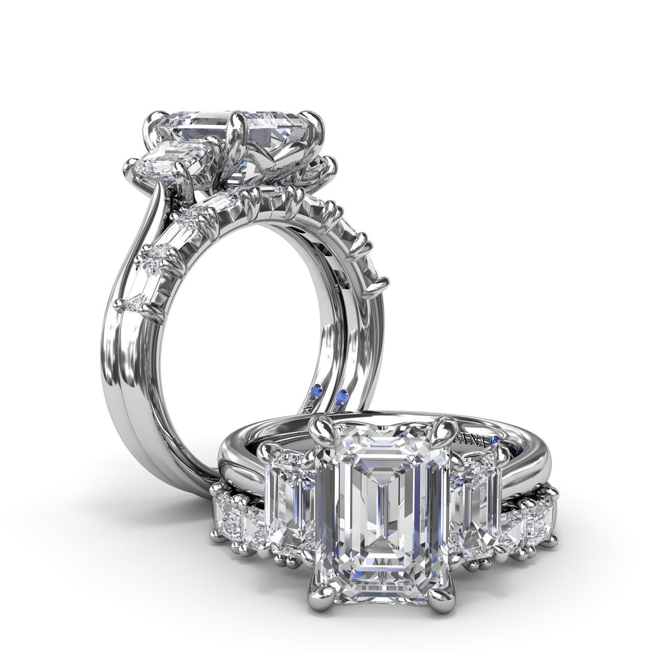 Baguette Diamond Wedding Band