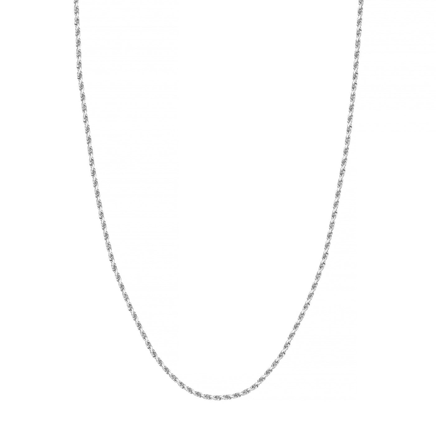 2.15mm D/C Rope Chain with Lobster Lock
