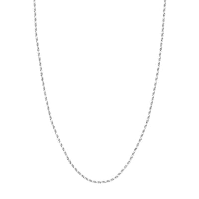2.3mm D/C Rope Chain with Lobster Lock