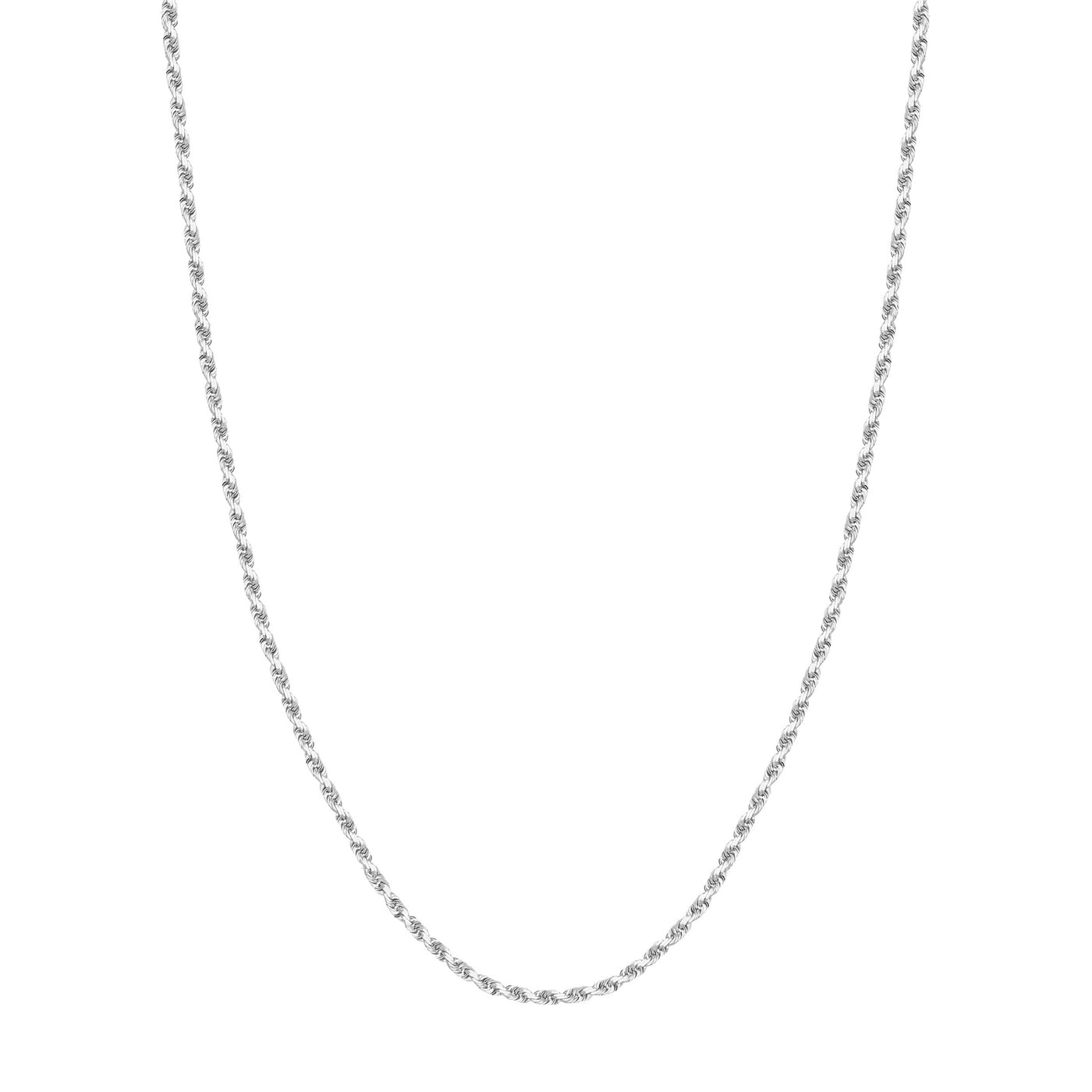 2.7mm D/C Rope Chain with Lobster Lock