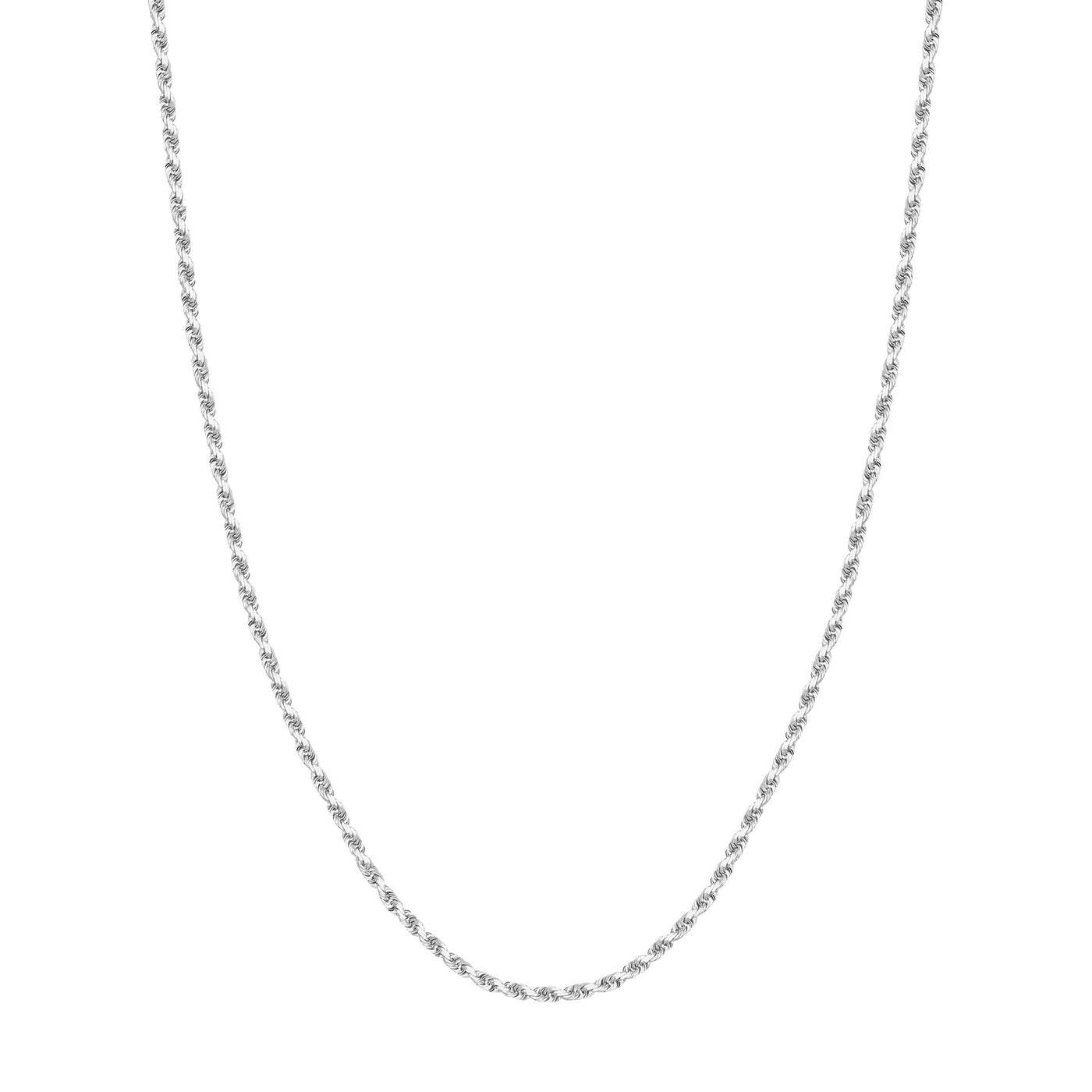 3mm D/C Rope Chain with Lobster Lock