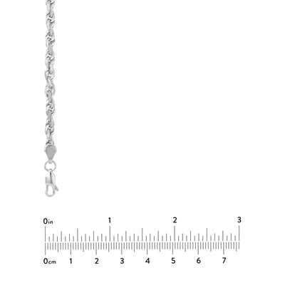 4.4mm D/C Rope Chain with Lobster Lock