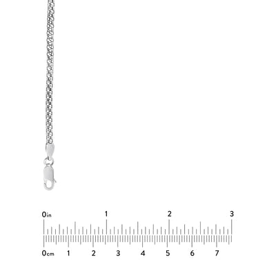 Sterling Silver 3mm Popcorn Chain