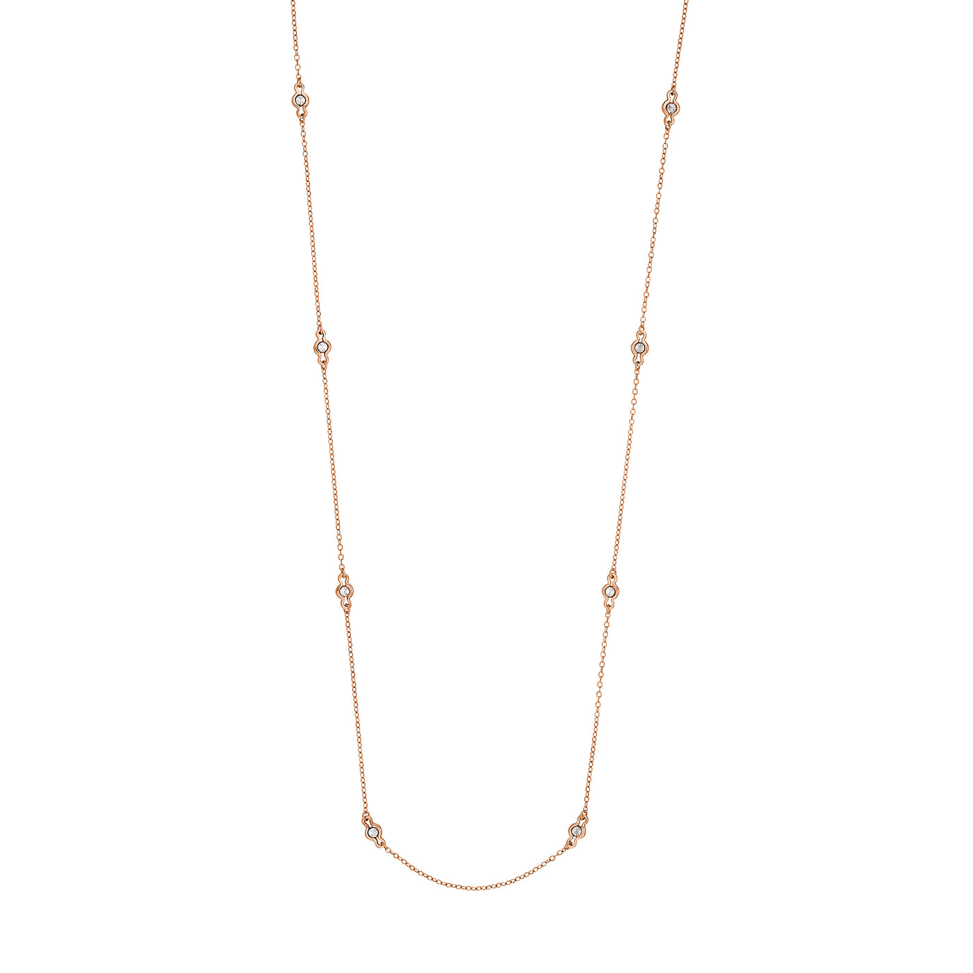 Long N Lovely Cable/illision Dia Stat Nk