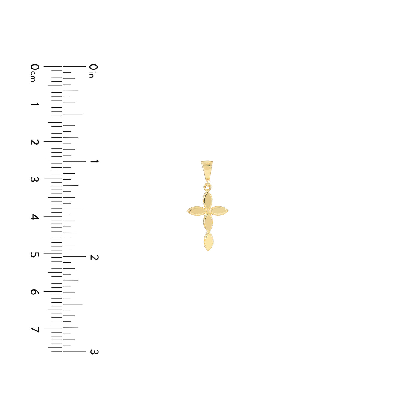 Multiple Marquise Polished Cross