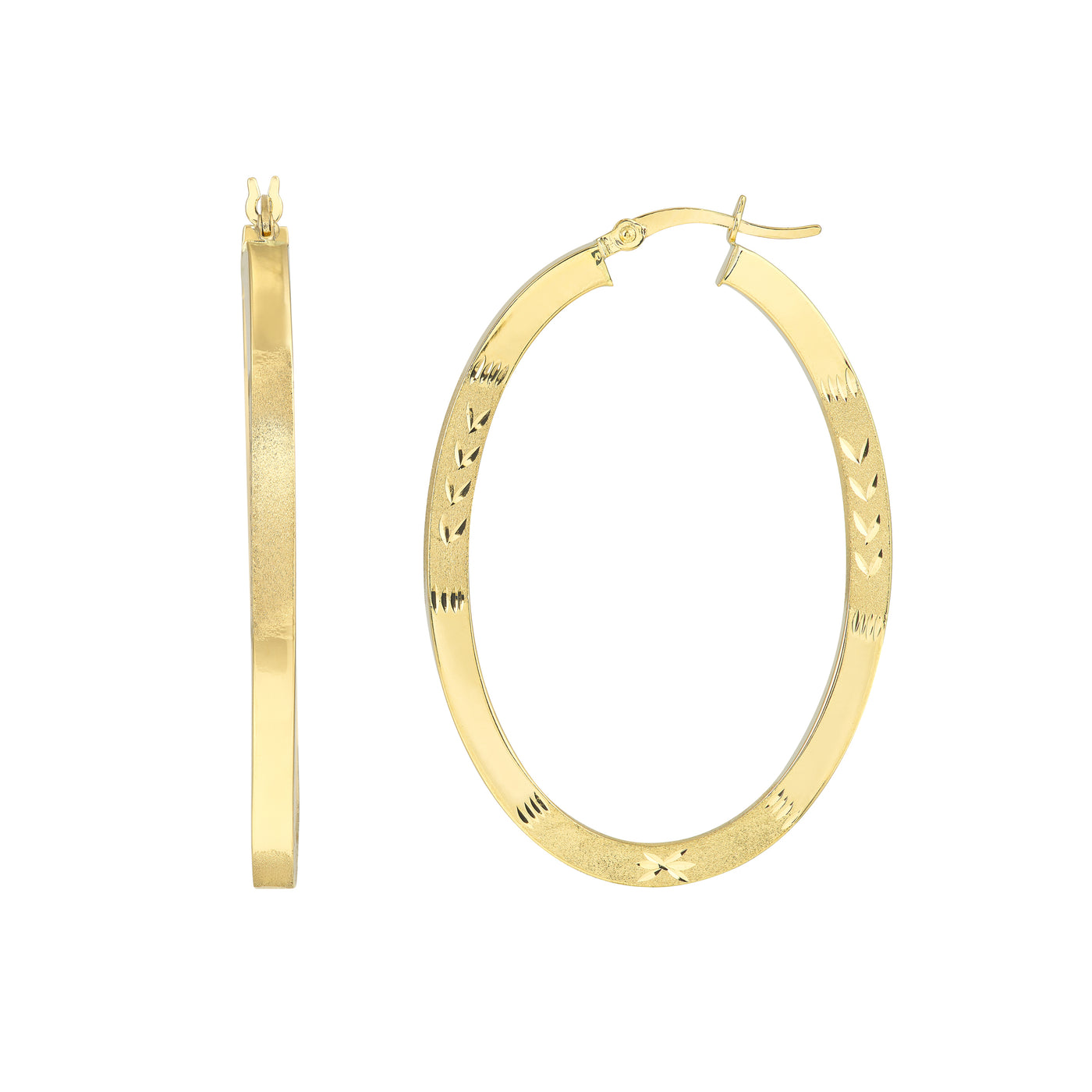 45mm Square Tube D/C Oval Hoop