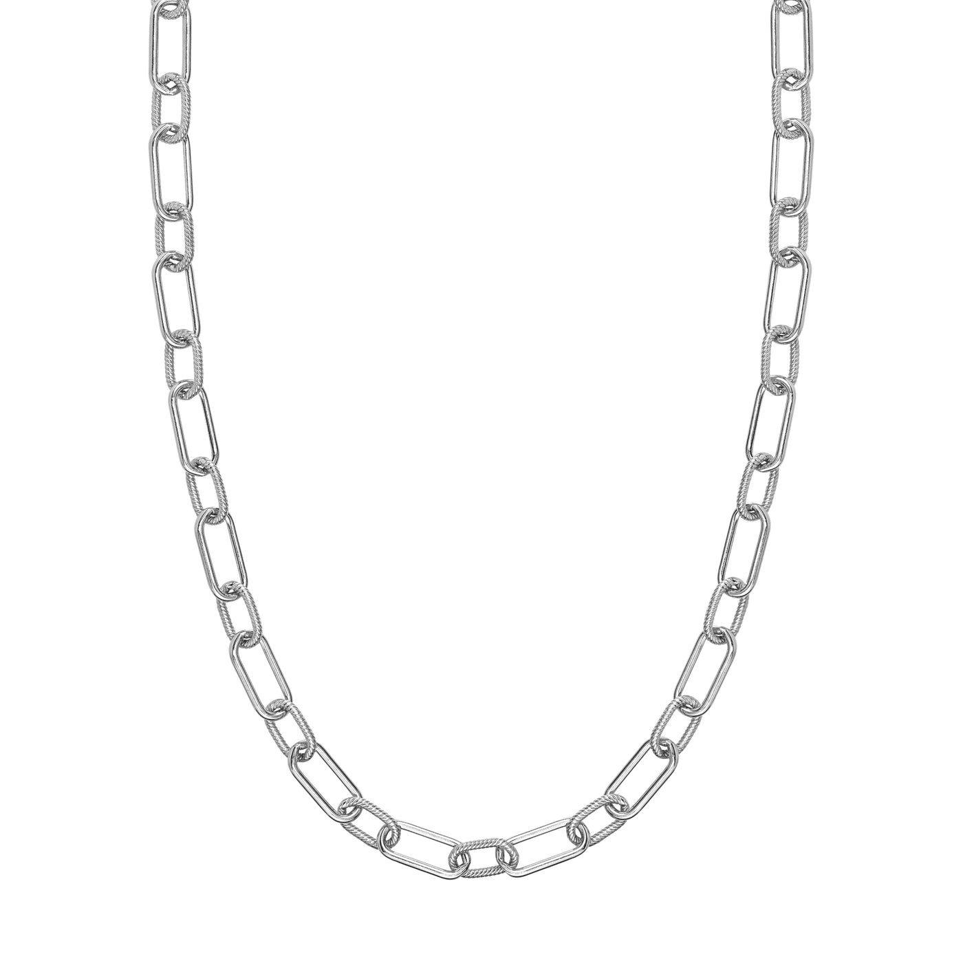 8.90mm Smooth and Twisted Paper Clip Chain