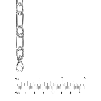 8.90mm Smooth and Twisted Paper Clip Chain