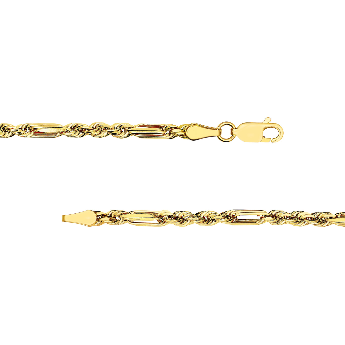 3.00mm D/C Hollow Figarope Milano Chain