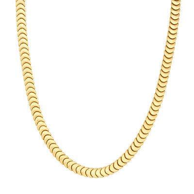 Polished Caterpillar Chain