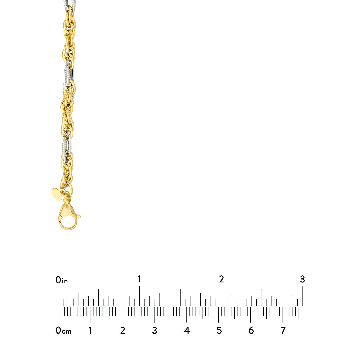 Two-Tone Mixed Rope Chain