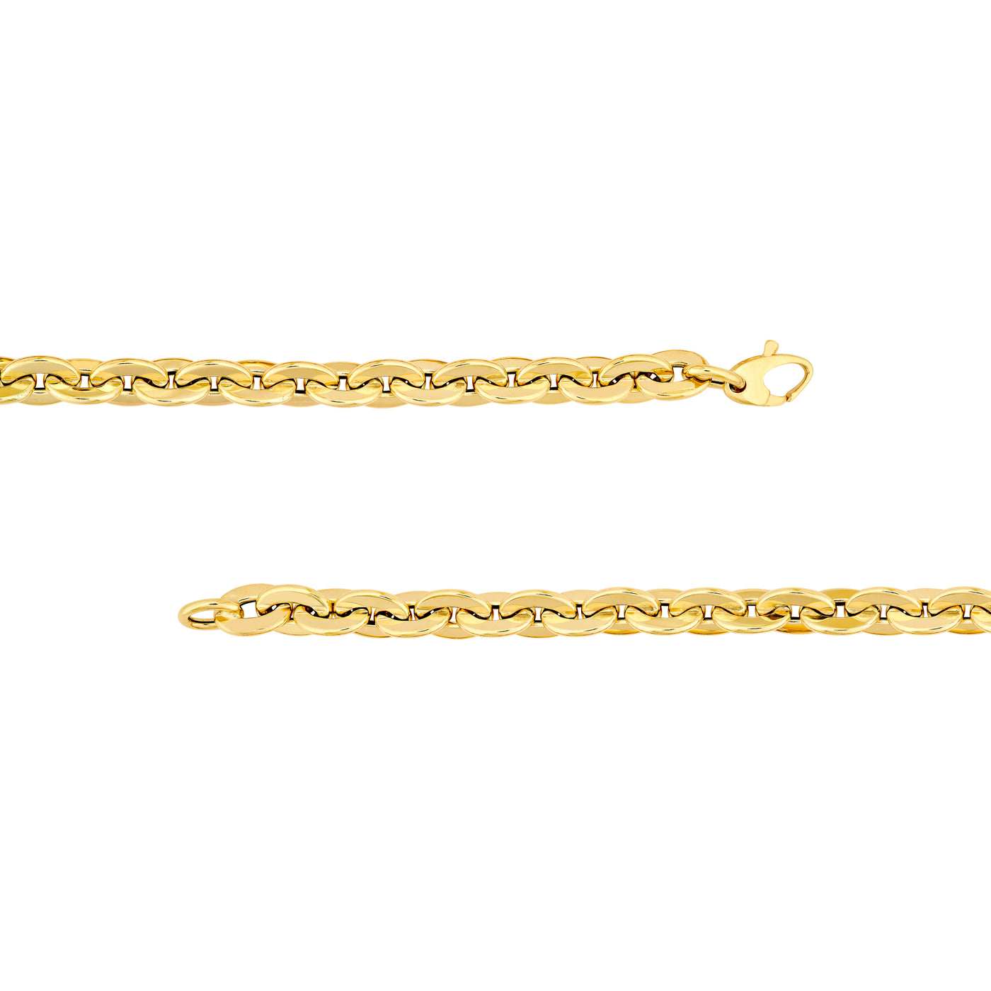 Hollow Oval Link Chain