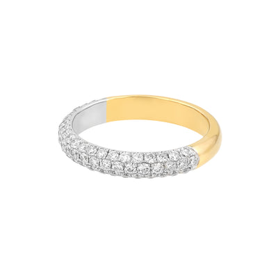 Pavé Diamond Stackable Band (3/4tcw)