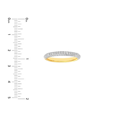 Diamond Pavé Stackable Band (5/8tcw)