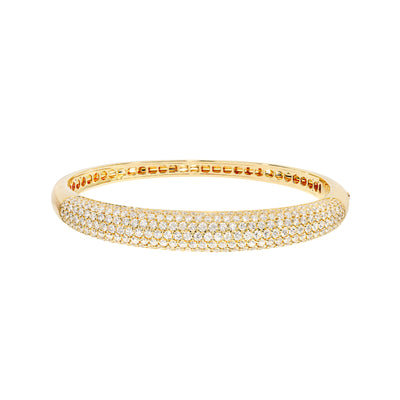 Diamond Pave Bangle (5-1/5tcw)