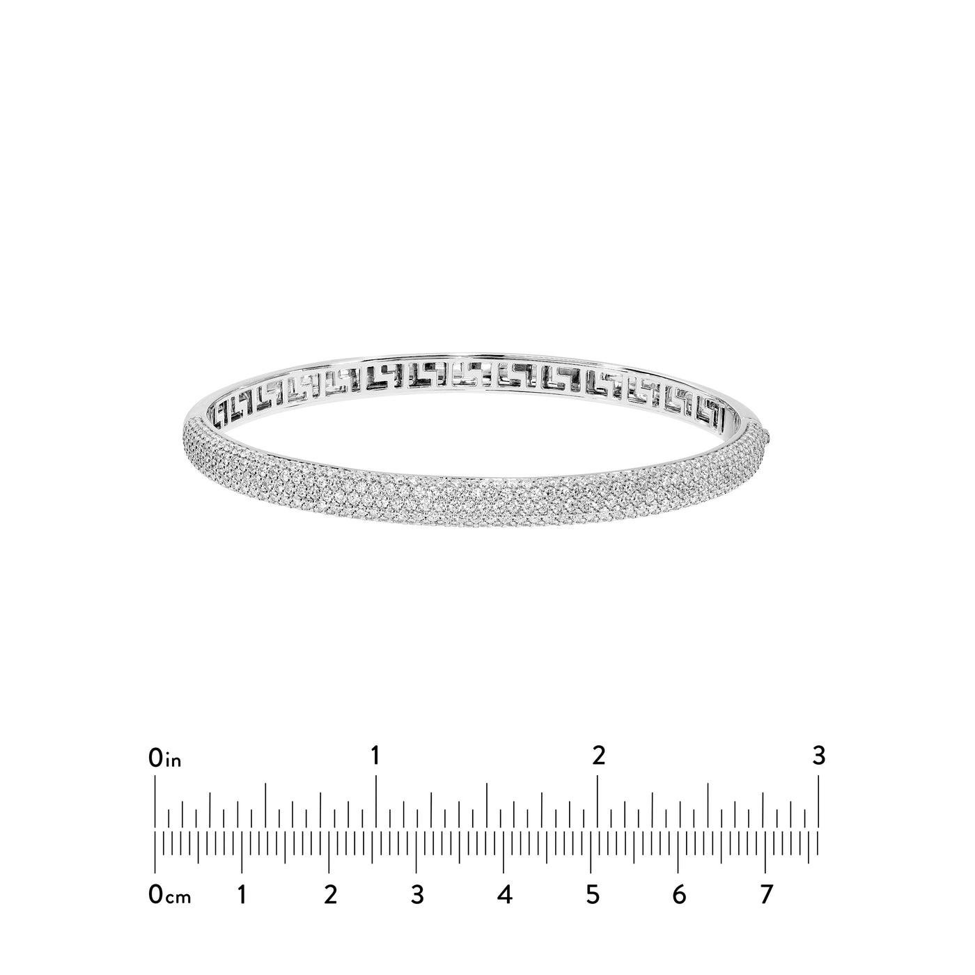Diamond Pave Bangle (2-7/8tcw)
