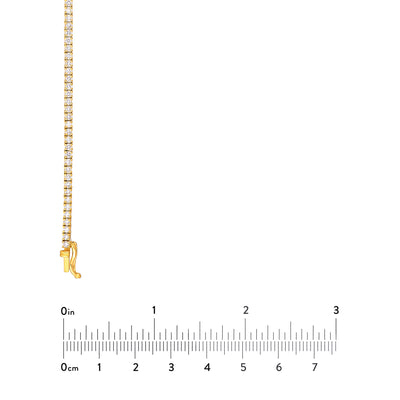 Diamond 16 Tennis Necklace (4-1/4tcw)