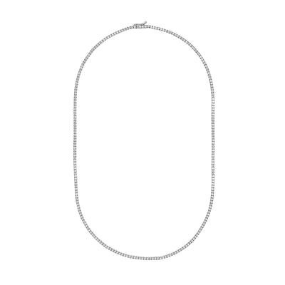 Diamond 18 Tennis Necklace (4-1/2tcw)
