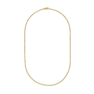 Diamond 18 Tennis Necklace (4-1/2tcw)