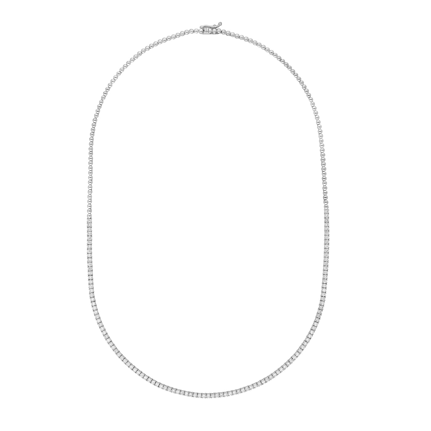 Diamond Half Tennis Necklace (2-1/8tcw)