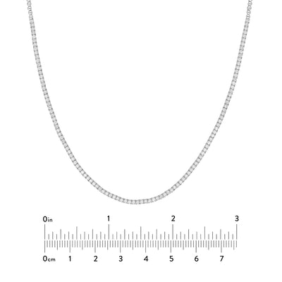 Diamond Half Tennis Necklace (2-1/8tcw)