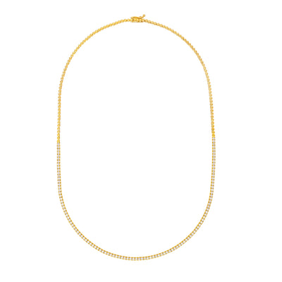 Diamond Half Tennis Necklace (2-1/8tcw)