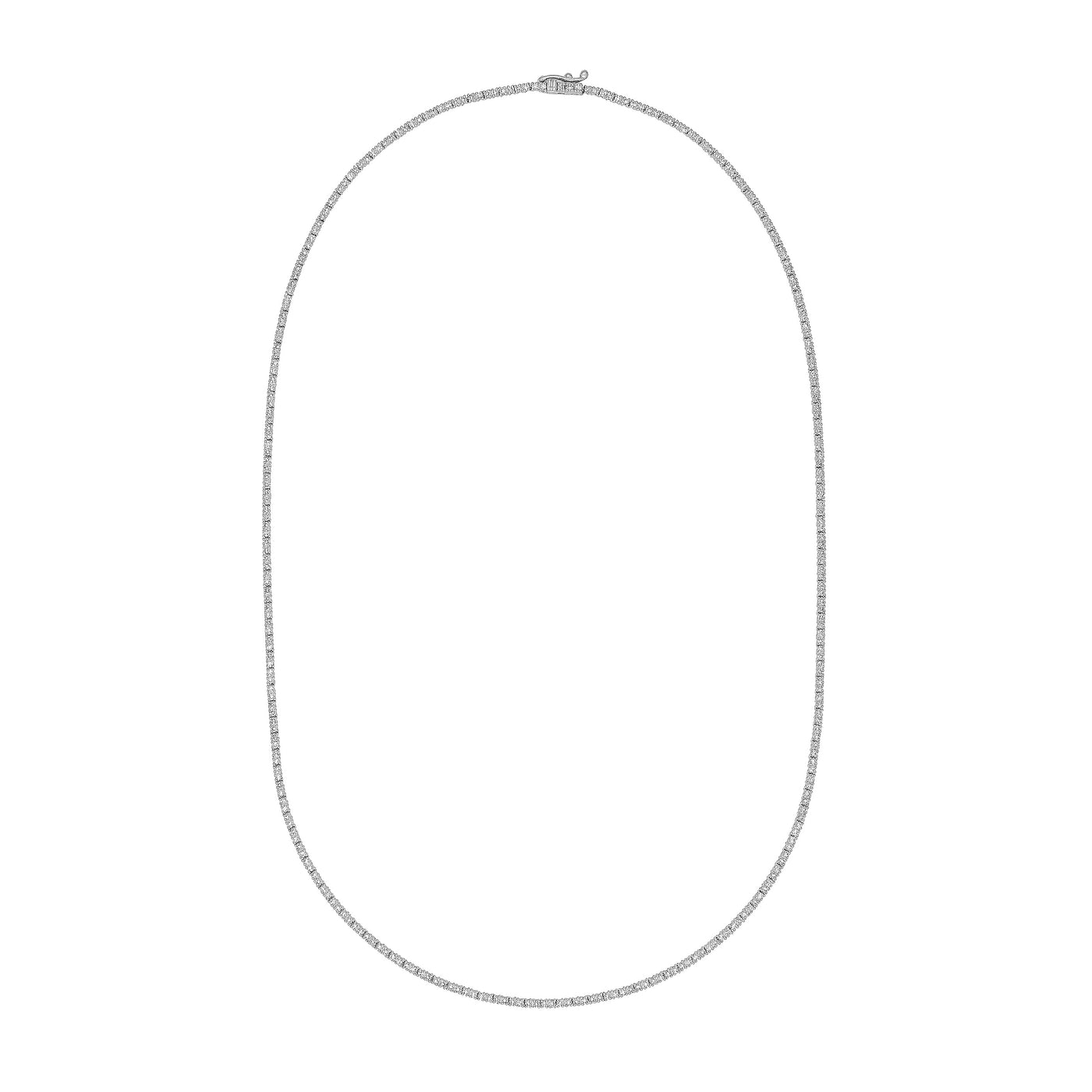 Diamond 16 Tennis Necklace (2-5/8tcw)