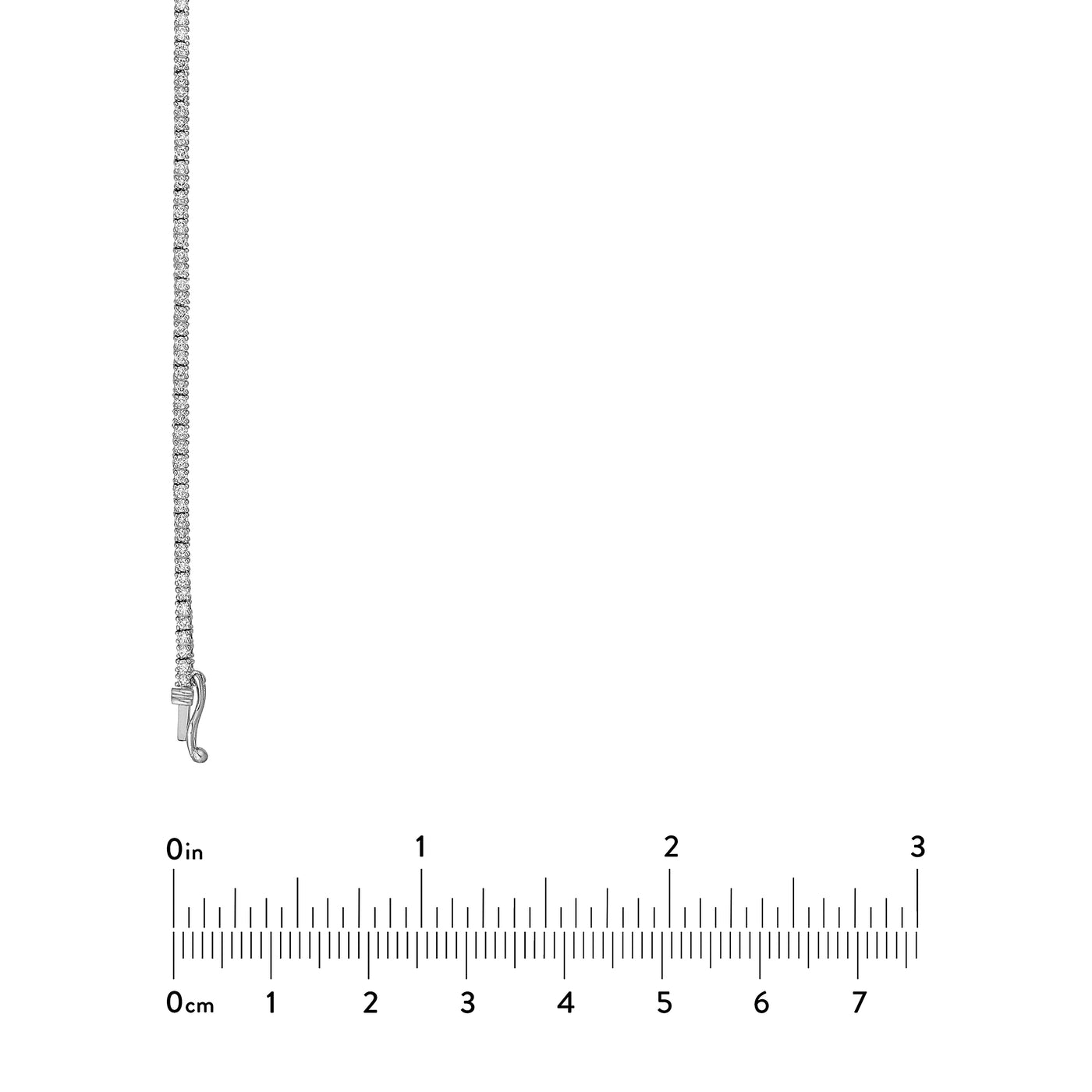 Diamond 16 Tennis Necklace (2-5/8tcw)