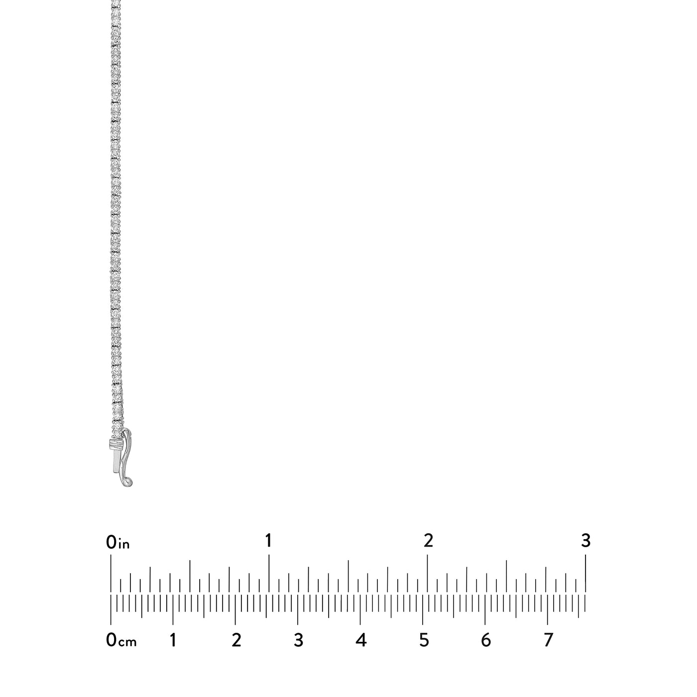 Diamond 18 Tennis Necklace (3.0tcw)
