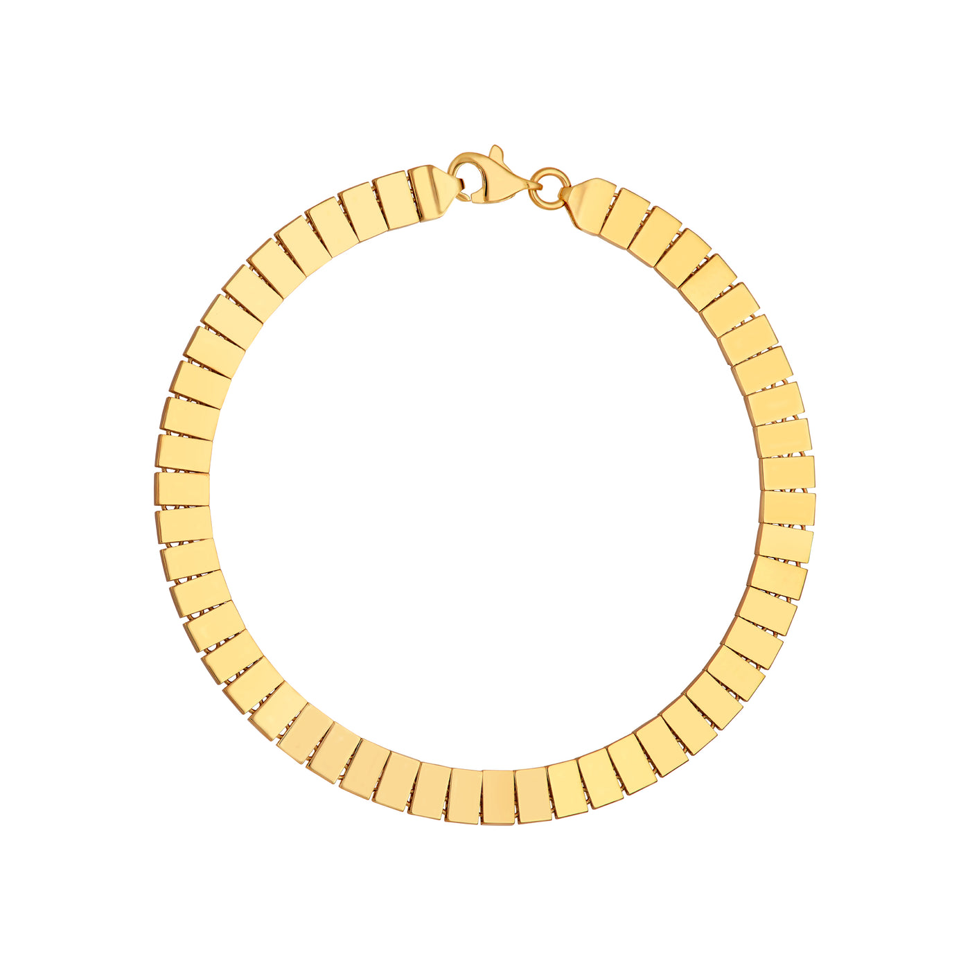 Rectangular Link Bracelet