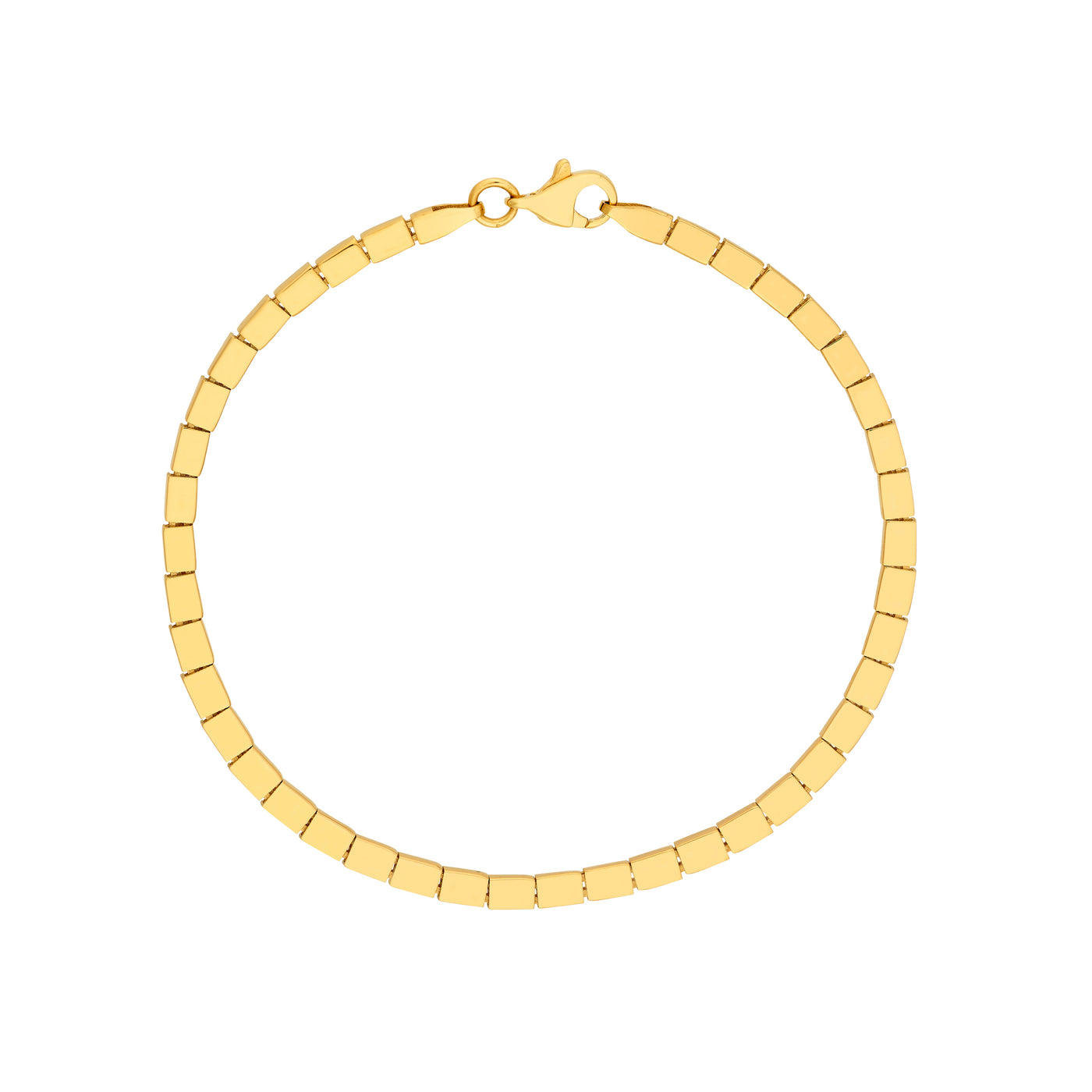 Rectangle Link Bracelet
