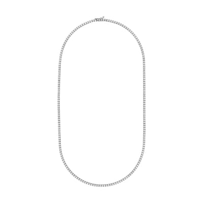Diamond 18 Tennis Necklace (6-1/3tcw)
