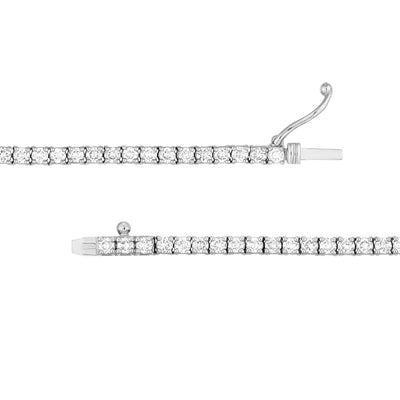 Diamond 18 Tennis Necklace (6-1/3tcw)